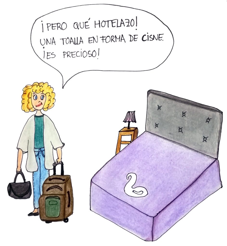 Mala paleta en el hotel